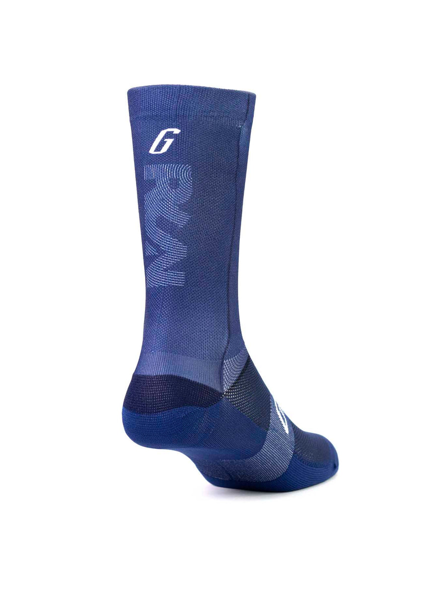 MEDIAS SUBLIMADA RUN BLUE - Gavia