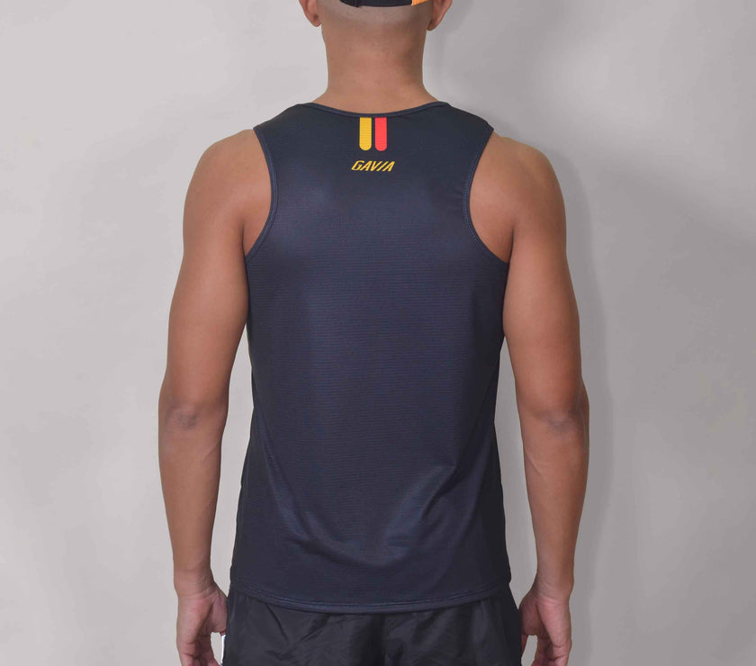 CAMISILLA RUNNING BLACK RUN