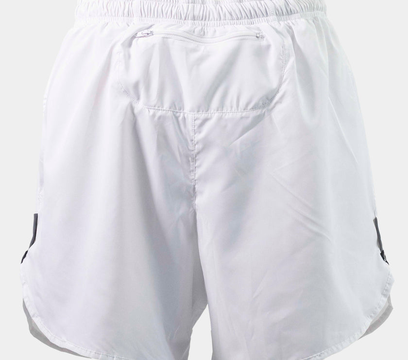 PANTALONETA RUNNING CON BOLSILLO BLANCA - Gavia