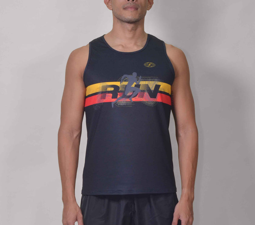 CAMISILLA RUNNING BLACK RUN