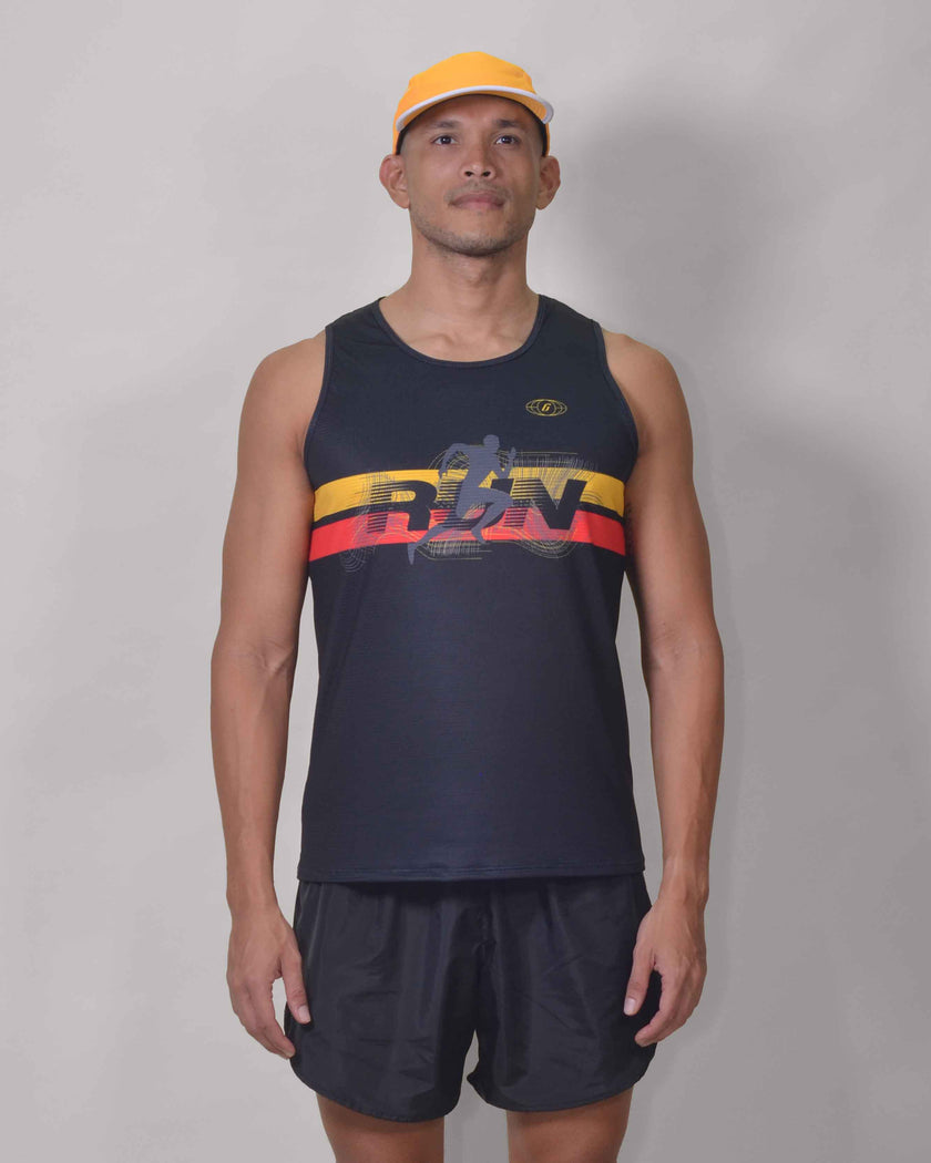 CAMISILLA RUNNING BLACK RUN