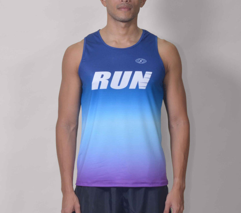 CAMISILLA RUNNING CELESTE