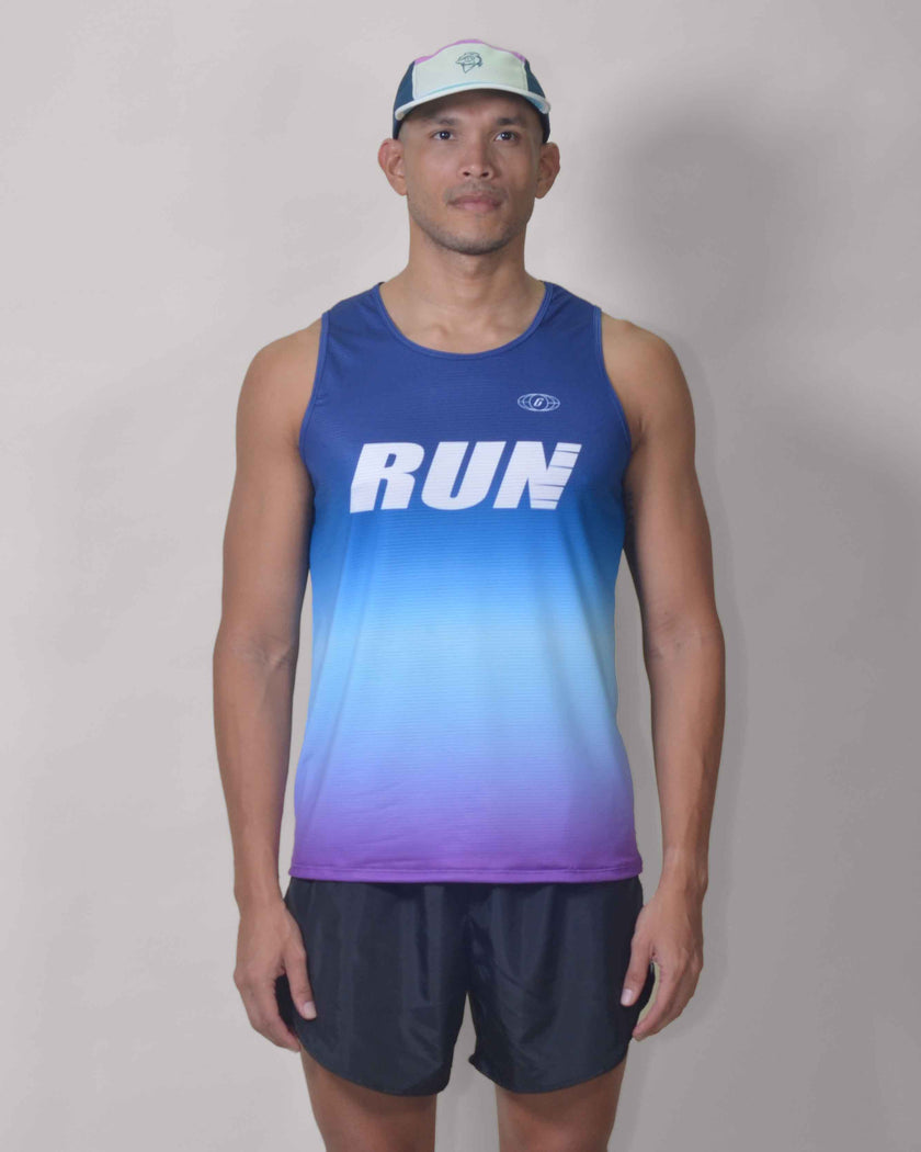 CAMISILLA RUNNING CELESTE