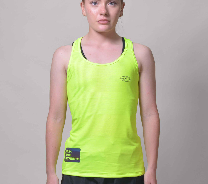 CAMISILLA RUNNING FLOW GREEN