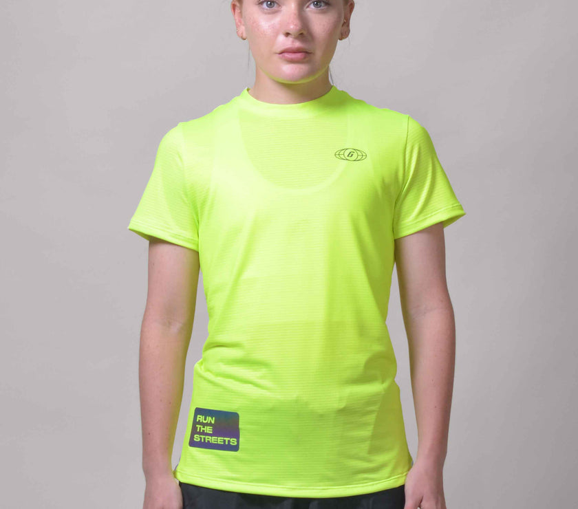 CAMISETA RUNNING FLOW GREEN