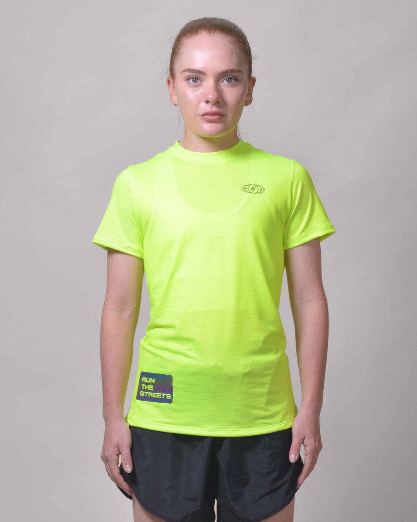 CAMISETA RUNNING FLOW GREEN