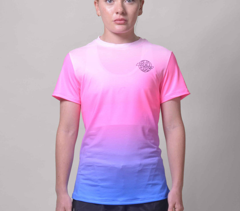 CAMISETA RUNNING PINK LOT