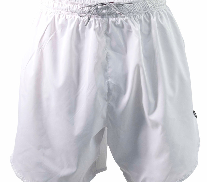 PANTALONETA RUNNING CON BOLSILLO BLANCA - Gavia