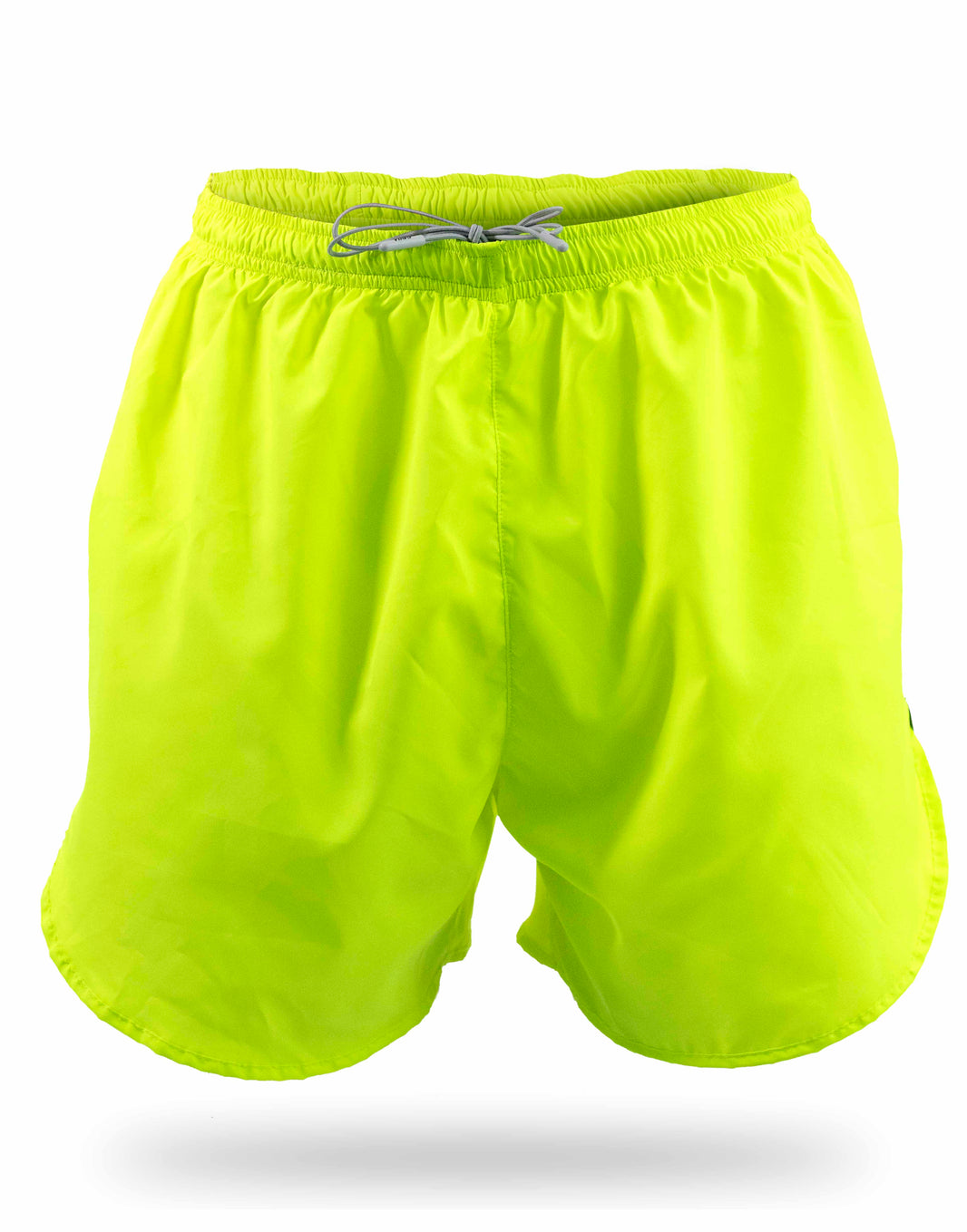 PANTALONETA RUNNING CON BOLSILLO VERDE NEÓN - Gavia