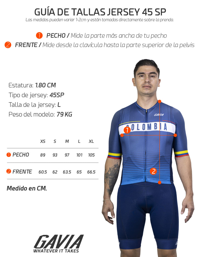 JERSEY 45 SP MANGA CORTA BLAAST - Gavia