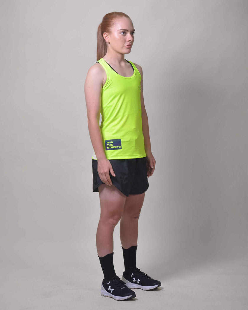 CAMISILLA RUNNING FLOW GREEN