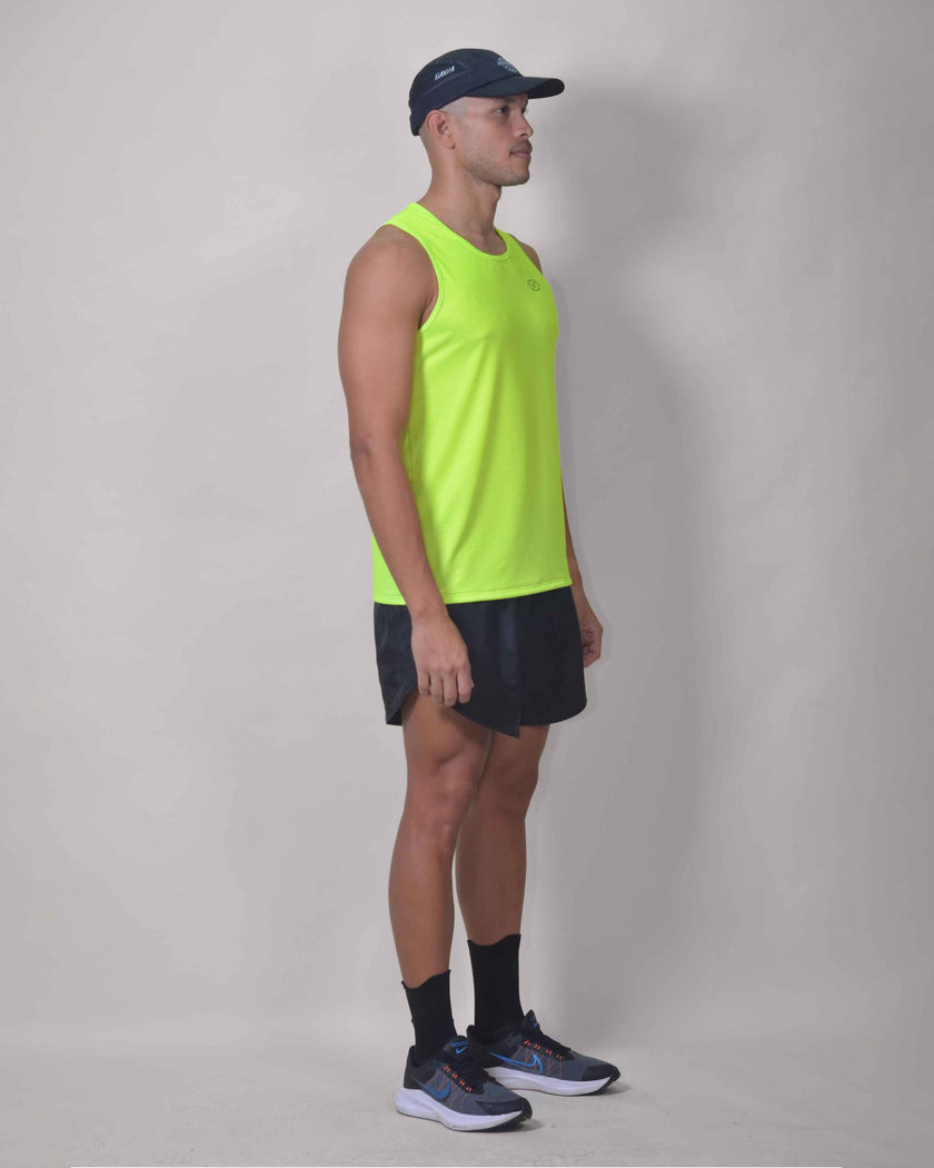 CAMISILLA RUNNING FLOW GREEN