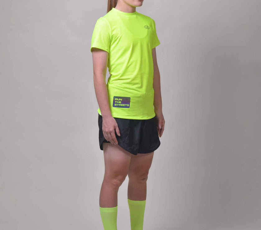 CAMISETA RUNNING FLOW GREEN