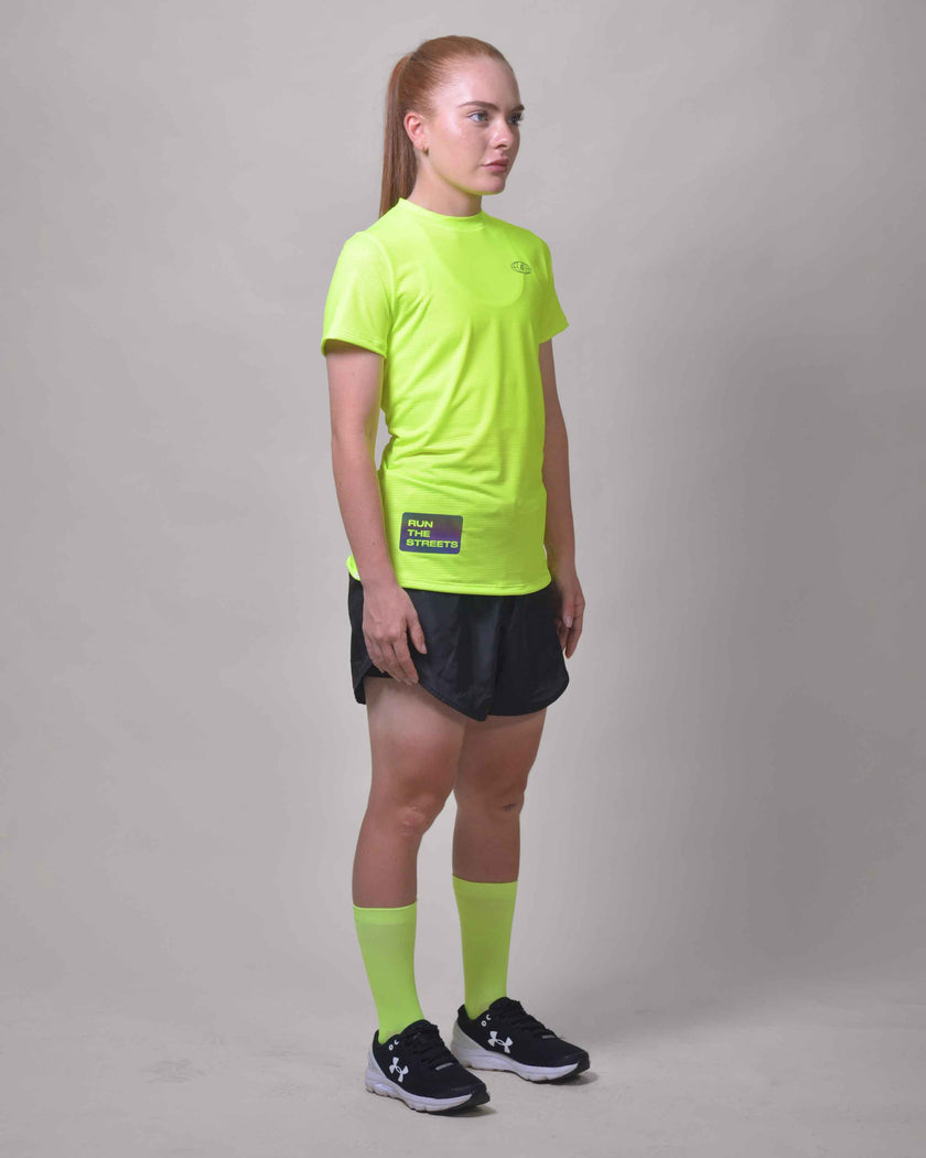 CAMISETA RUNNING FLOW GREEN