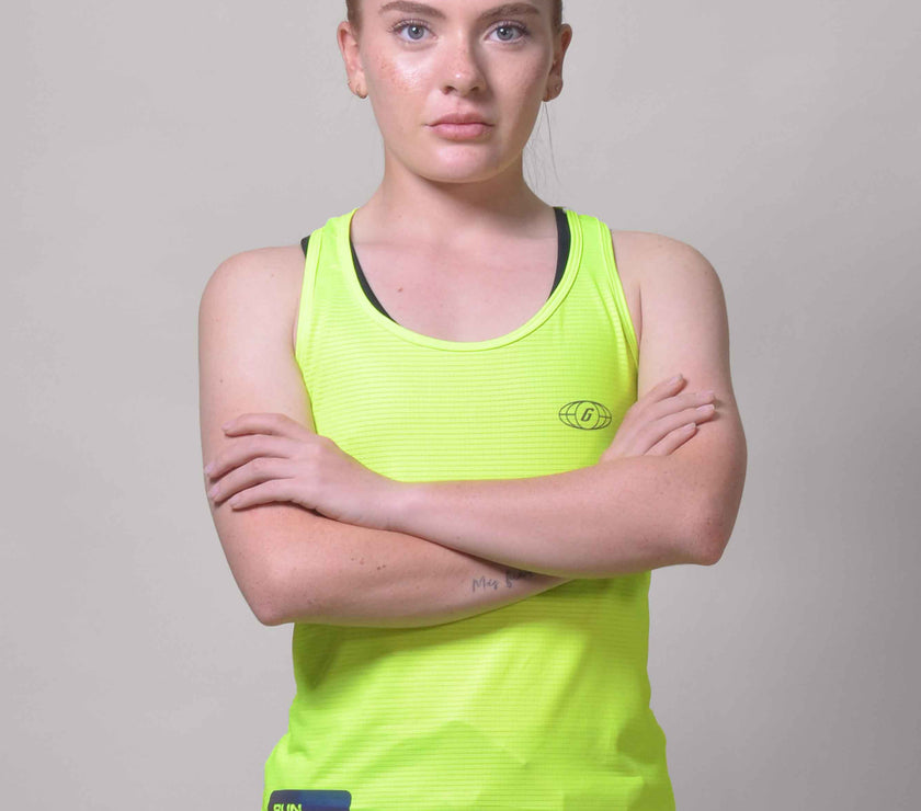 CAMISILLA RUNNING FLOW GREEN