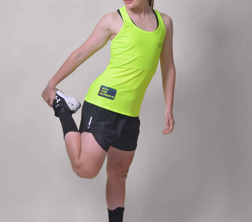 CAMISILLA RUNNING FLOW GREEN