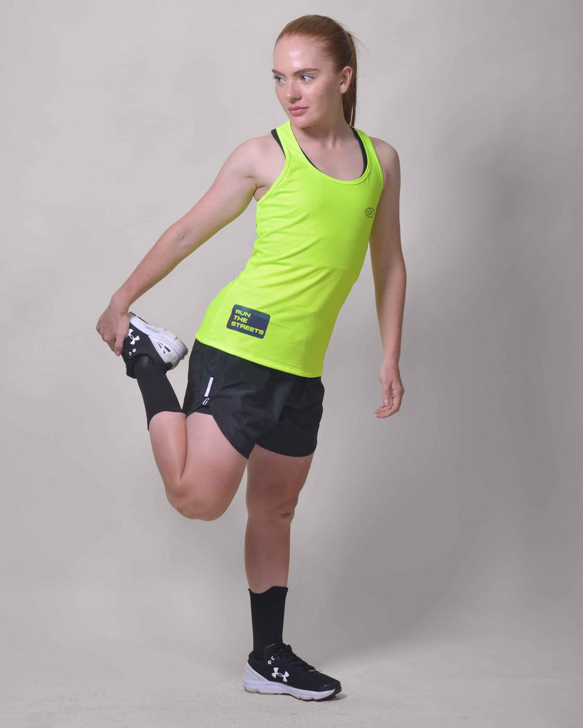 CAMISILLA RUNNING FLOW GREEN