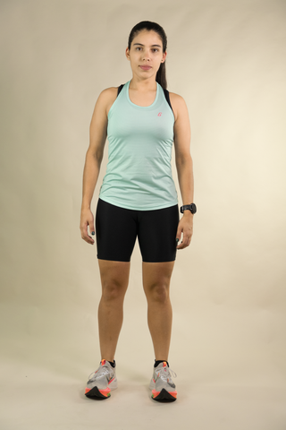 CAMISILLA RUNNING PARA MUJER - MENTA